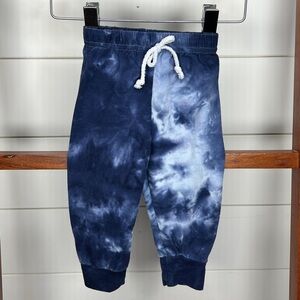 Baby Tie-Dye Jogger Pants - Blue/White